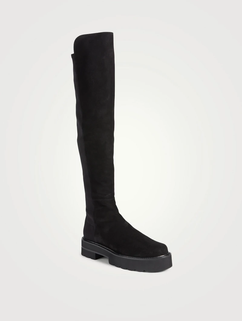 5050 Ultralift Suede Over-The-Knee Boots