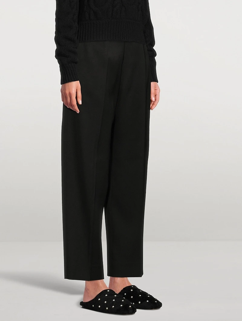 Jude Chill Shearling Mules with Pearls