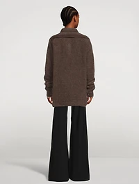 Felt Shirt Jacket