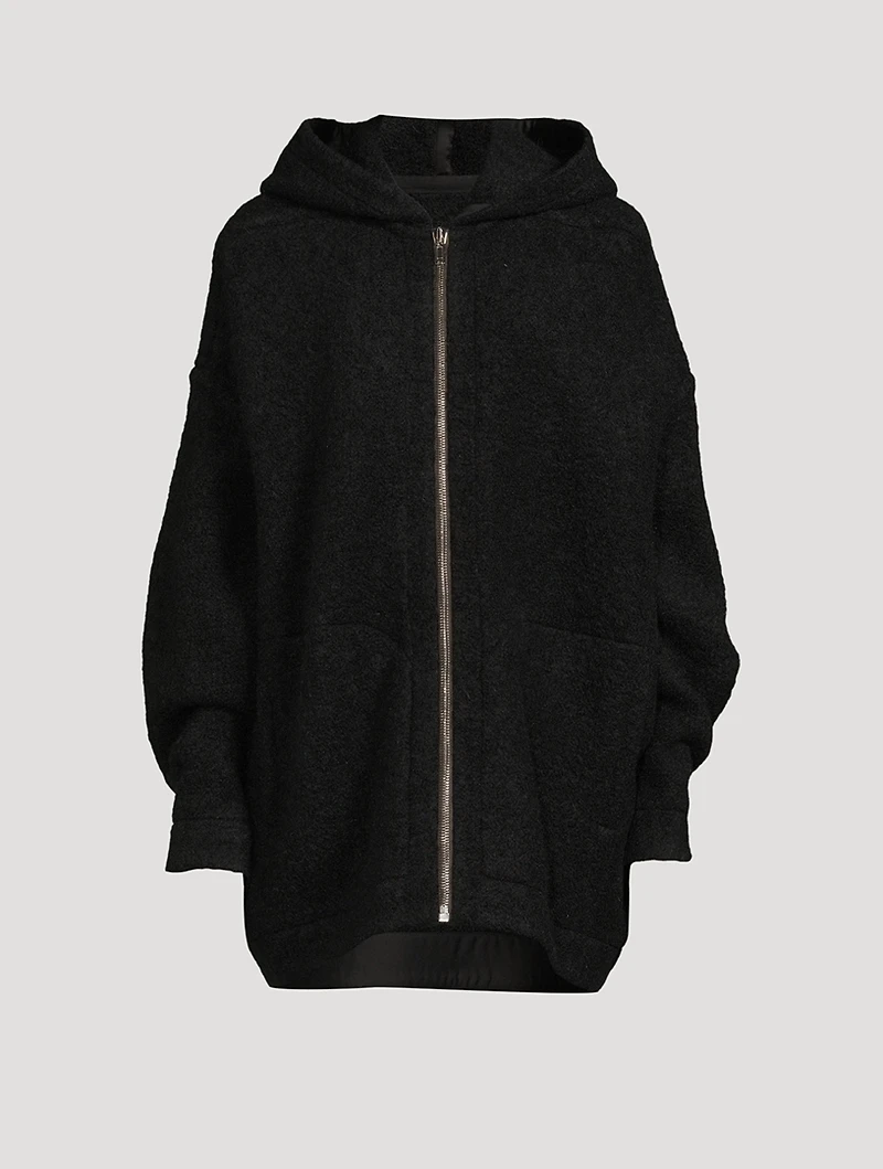 Peter Felt Zip-Front Jacket