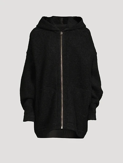 Peter Felt Zip-Front Jacket
