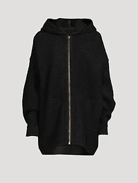 Peter Felt Zip-Front Jacket