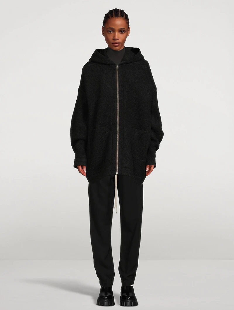 Peter Felt Zip-Front Jacket