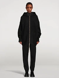 Peter Felt Zip-Front Jacket