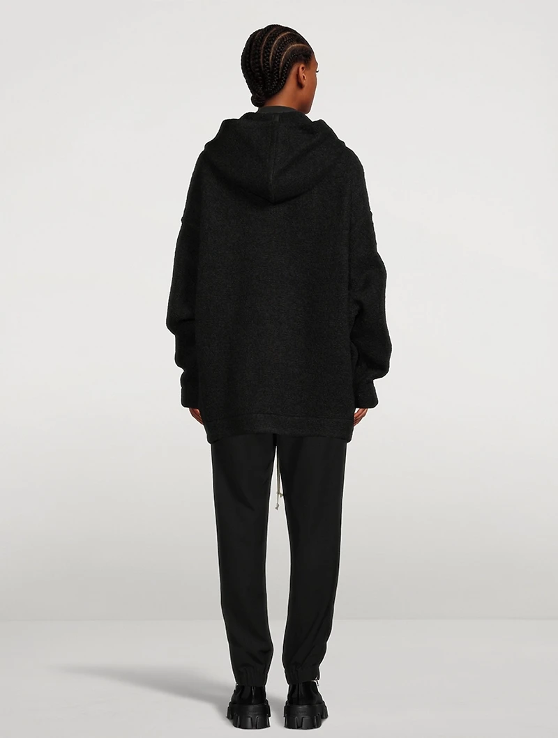 Peter Felt Zip-Front Jacket