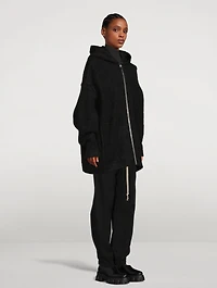 Peter Felt Zip-Front Jacket