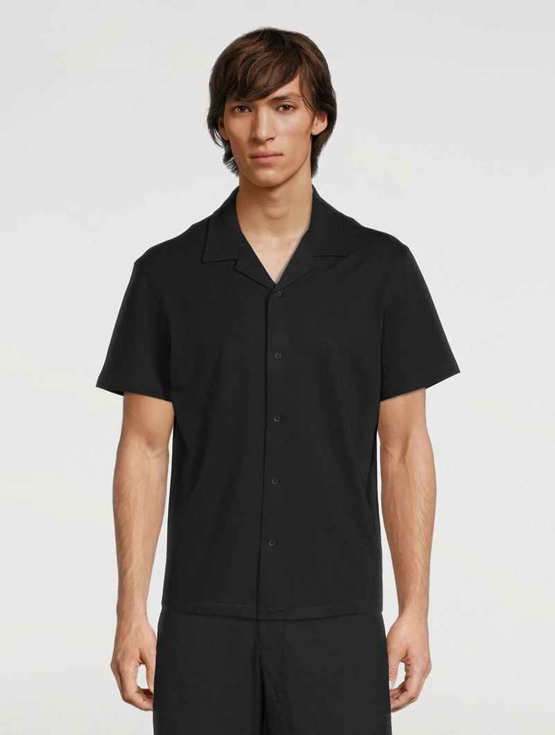Avery Short-Sleeve Knit Shirt