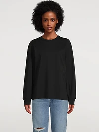 Foundation Long-Sleeve T-Shirt With Puff Paint Logo