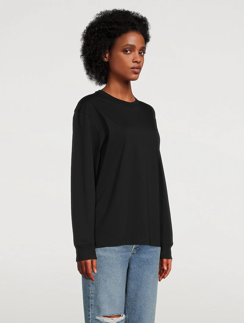 Foundation Long-Sleeve T-Shirt With Puff Paint Logo