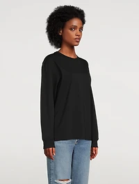 Foundation Long-Sleeve T-Shirt With Puff Paint Logo