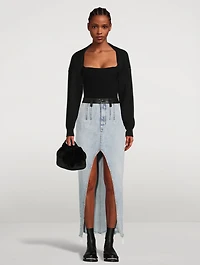 Ribbed Knit Shrug