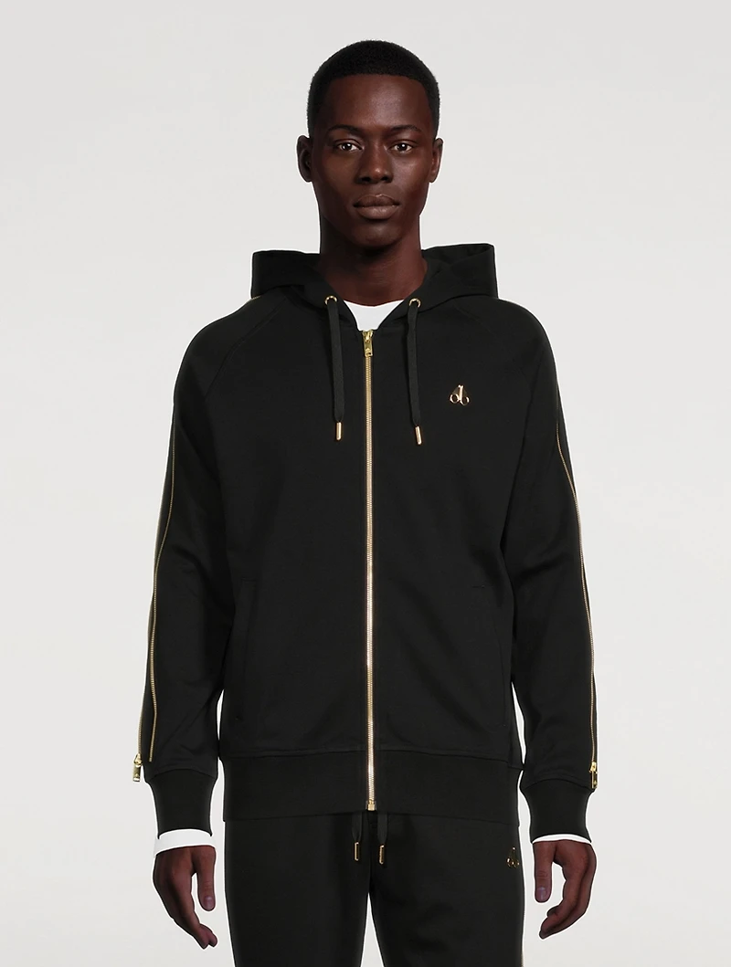 Desable Cotton Zip Hoodie