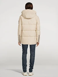 Forestville Down Jacket With Shearling Hood