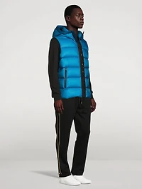 Orwell Quilted Down Vest With Hood