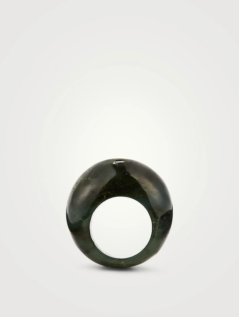 Jade Donut Ring