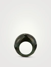 Jade Donut Ring
