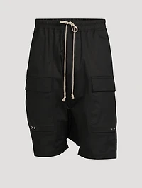 Cotton Stretch Cargo Shorts