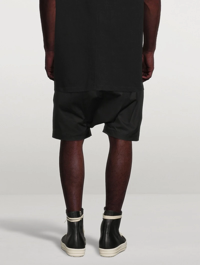 Cotton Stretch Cargo Shorts