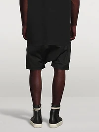 Cotton Stretch Cargo Shorts