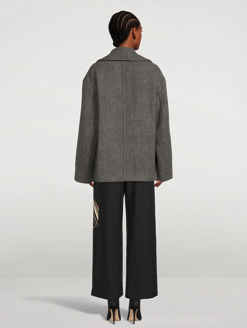 Ramson Double-Breasted Short Coat