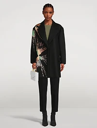 Roche Sequin-Embellished Coat