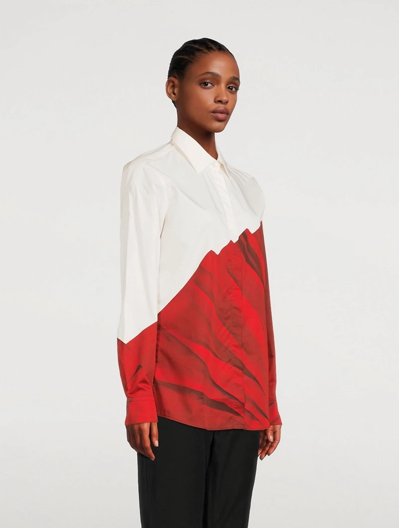 Graphic Cotton Shirt