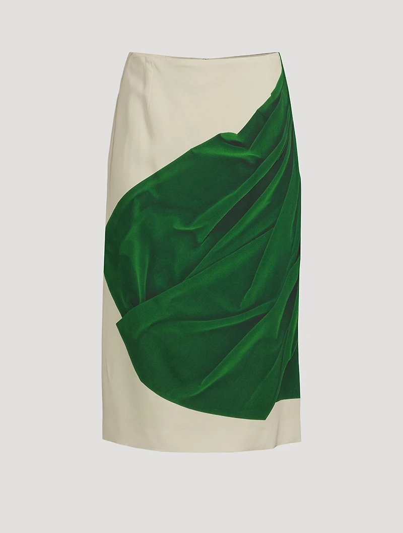 Salby Graphic Midi Skirt