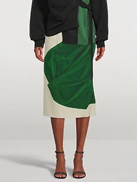 Salby Graphic Midi Skirt