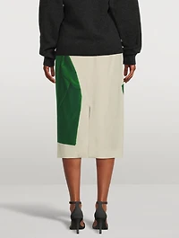 Salby Graphic Midi Skirt