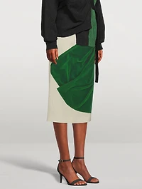 Salby Graphic Midi Skirt