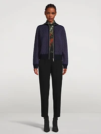 Hosk Turtleneck Top Floral Print