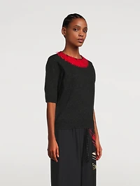 Tamsen Embellished Wool Sweater