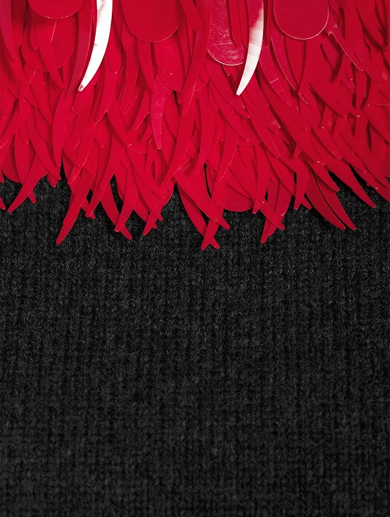 Tamsen Embellished Wool Sweater