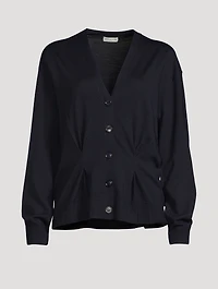 Tarah Pintuck Wool Cardigan