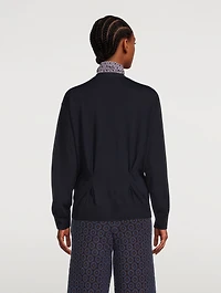 Tarah Pintuck Wool Cardigan