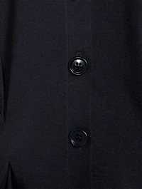 Tarah Pintuck Wool Cardigan