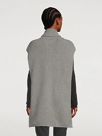 Tina Knit Tunic With O-Ring Scarf