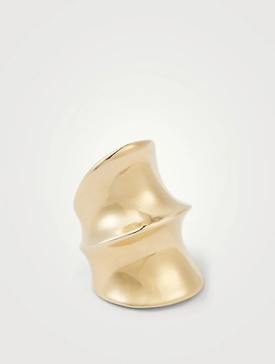 Zhu Bronze Ear Cuff