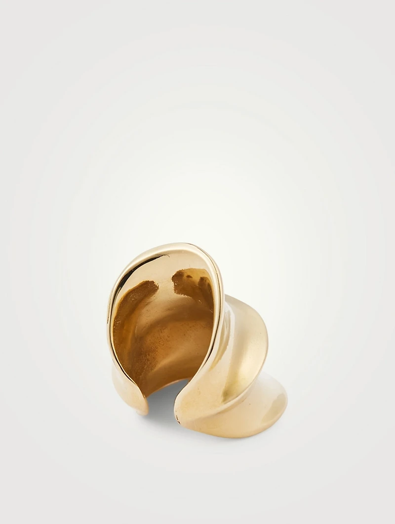 Zhu Bronze Ear Cuff