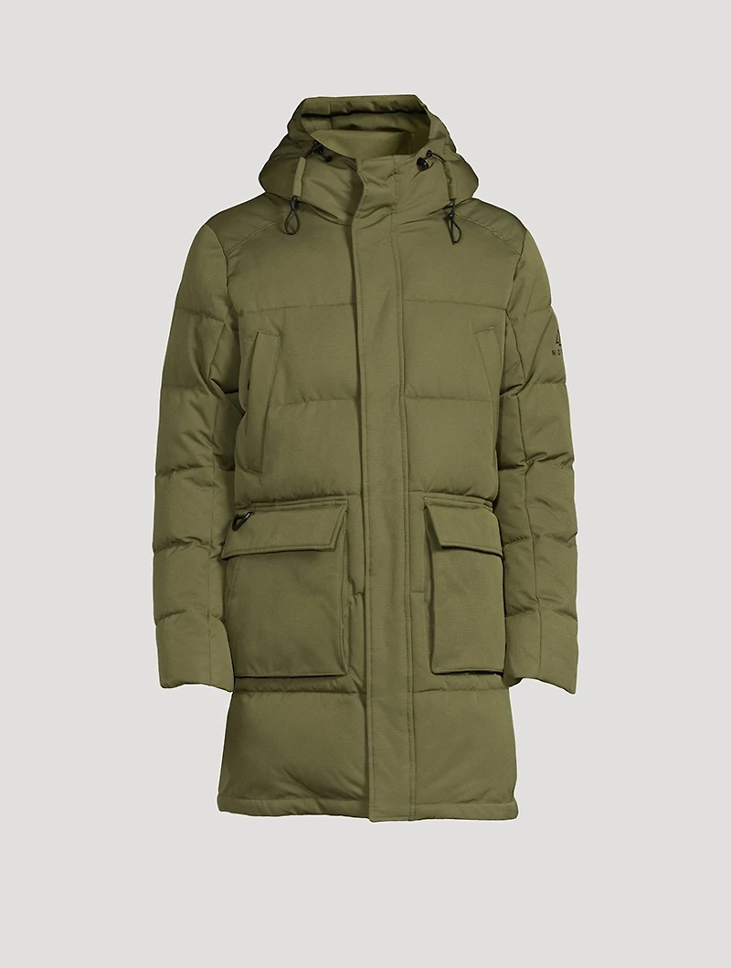 Ari Oxford Jacket With Hood