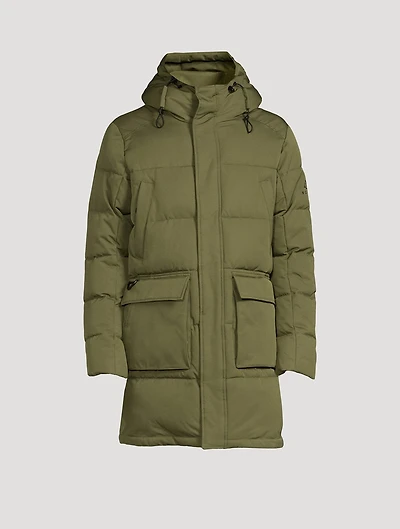 Ari Oxford Jacket With Hood