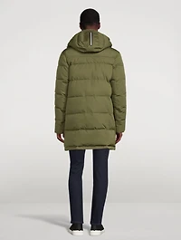 Ari Oxford Jacket With Hood
