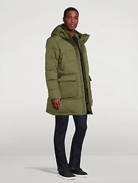 Ari Oxford Jacket With Hood
