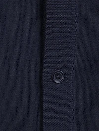 Wool Buttoned Cardigan