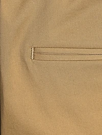 Organic Cotton-Blend Slim-Fit Pants
