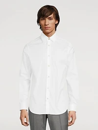 Cotton Stretch Tailored Shirt