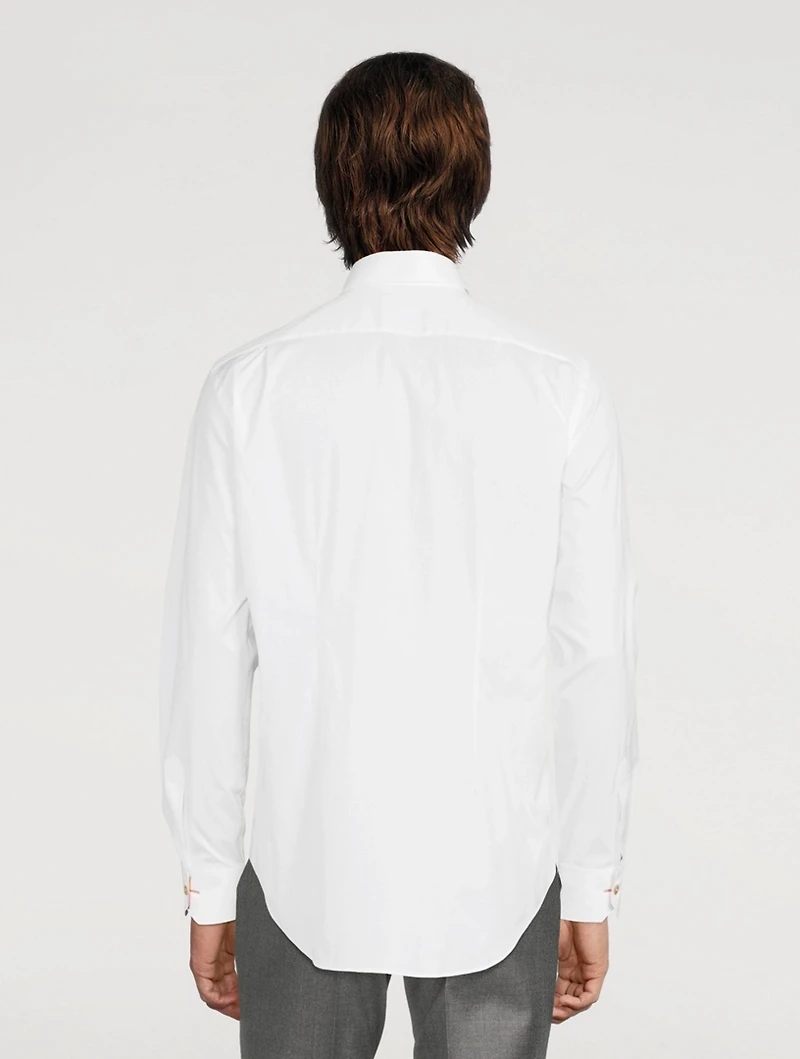 Cotton Stretch Tailored Shirt
