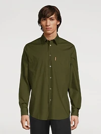 Cotton Poplin Tailored Shirt
