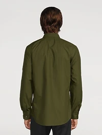 Cotton Poplin Tailored Shirt