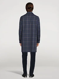 Mac Cotton Coat Check Print